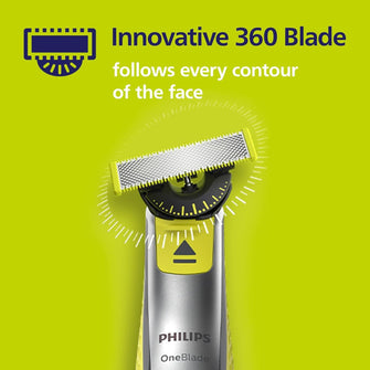 Buy Philips,Philips OneBlade 360 Replacement Blades, for OneBlade Electric Shaver and Trimmer, with 5in1 Adjustable Comb, Durable Stainless Steel, Trim, Edge and Shave, 2 Pack, (Model QP420/60) - Gadcet UK | UK | London | Scotland | Wales| Near Me | Cheap | Pay In 3 | Shaving & Grooming