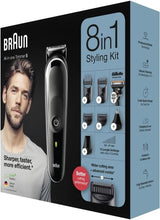 Buy Braun,Braun 8-In-1 All-In-One Series 5, Male Grooming Kit With Beard Trimmer, Hair Clippers, Ear & Nose Trimmer & Gillette Razor, 6 Attachments, Gifts For Men, UK 2 Pin Plug, MGK5260, Black/Grey - Gadcet UK | UK | London | Scotland | Wales| Near Me | Cheap | Pay In 3 | Shaver & Trimmer