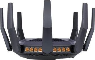 Buy ASUS,ASUS RT-AX89X (AX6000) Dual Band 12-stream WiFi 6 Extendable Gaming Router, Dual 10G Ports, Gaming Port, Mobile Game Mode, Subscription-free Network Security, Instant Guard, VPN, AiMesh Compatible - Gadcet UK | UK | London | Scotland | Wales| Near Me | Cheap | Pay In 3 | Network Cards & Adapters