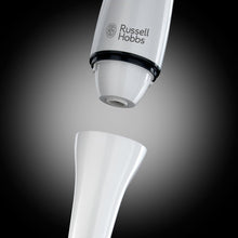 Russell Hobbs 22241 Food Collection Hand Blender – 200W, 2 Speeds, Pulse Technology, Stainless Steel Blades, Detachable Blending Leg – White