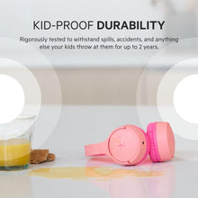 Buy Belkin,Belkin SoundForm Mini Kids Wireless Headphones with Built in Microphone, On Ear Headsets Girls and Boys For Online Learning, School, Travel Compatible with iPhones, iPads, Galaxy and more - Pink - Gadcet UK | UK | London | Scotland | Wales| Near Me | Cheap | Pay In 3 | Headphones & Headsets