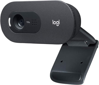 Buy Logitech,Logitech C505 HD Webcam - Streaming Webcam, 720p HD External USB Camera for Desktop or Laptop with Long-Range Microphone, Compatible with PC or Mac - Grey - Gadcet UK | UK | London | Scotland | Wales| Near Me | Cheap | Pay In 3 | Webcams