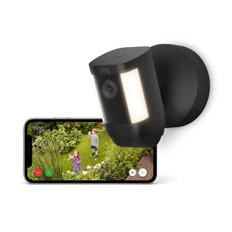 Ring Spotlight Cam Pro Battery by Amazon | Outdoor Security Camera 1080p HDR Video, 3D Motion Detection, Bird's-Eye View, LED Spotlights, alternative to CCTV | 30-day free trial of Ring Protect - 1