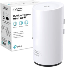 TP-Link Deco X50 Outdoor/Indoor Wi-Fi 6 Mesh Unit, IP65-Rated, Dual-Band, Add-On for Deco Wi-Fi 7/6/5 Systems, Alexa Compatible