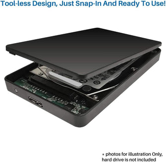 Buy Combrite,Combrite 2.5 Hard Drive Enclosure USB 3.0 Ultraspeed External HDD Caddy Tool-Free Design SATA III [UASP Supported] For 2.5-Inch SATA HDD/SSD - Gadcet UK | UK | London | Scotland | Wales| Near Me | Cheap | Pay In 3 | External Hard Drive