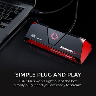 Buy AVerMedia,AVerMedia Live Gamer Portable 2 Plus GC513, Game Capture Card, 1080p60 Streaming & Recording, 4K60 Pass-through for PS5, Switch, PC/Mac - Gadcet UK | UK | London | Scotland | Wales| Near Me | Cheap | Pay In 3 | Computer Microphones