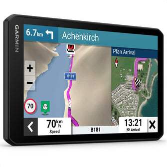 Garmin CamperCam 795 MT-D – 7" GPS Sat Nav for Caravans & Motorhomes with Built-in Dash Cam, Video Storage, Safety Alerts & Birdseye Satellite Imagery