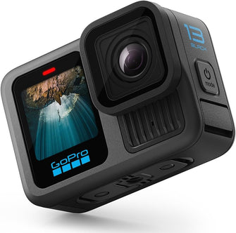 GoPro HERO13 Black - Waterproof Action Camera with 5.3K60 Video, 27MP Photo + Compatability with HB-Series Lenses