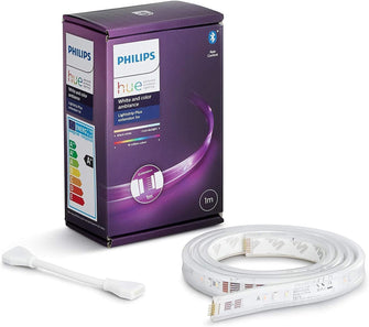 Philips Hue Lightstrip Extension V4 1m - White & Colour Ambiance Smart LED, Bluetooth, Alexa, Google Assistant & HomeKit Compatible