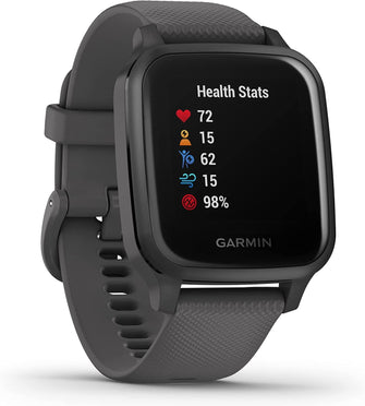 Garmin Venu Sq GPS Smartwatch with All-day Health Monitoring and Fitness Features, Built-in Sports Apps and More, Shadow Grey with Slate Bezel - 5