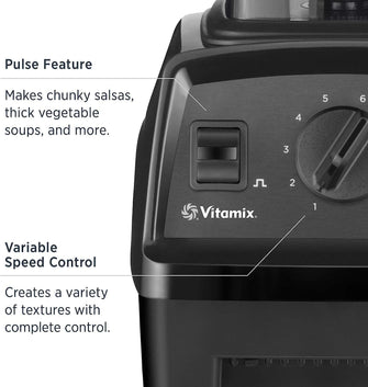 Vitamix E310 Explorian Blender - Stainless Steel, Black