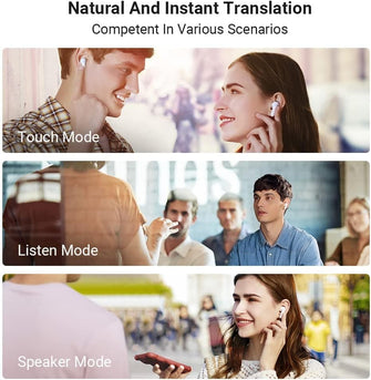 Buy Timekettle,Timekettle M3 Language Translator Earbuds, Two-Way Translator Device with APP for 40 Languages & 93 Accents Online - Gadcet UK | UK | London | Scotland | Wales| Ireland | Near Me | Cheap | Pay In 3 | Earphones