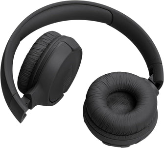 JBL Tune 520BT Wireless On-Ear Headphones Long-Lasting Comfort and Signature Pure Bass Sound - Black - 5