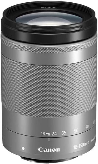 Buy Canon,Canon EF-M 18 - 150 mm f/3.5-6.3 IS STM Lens - Silver - Gadcet UK | UK | London | Scotland | Wales| Ireland | Near Me | Cheap | Pay In 3 | Cameras & Optics