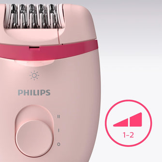 Philips Satinelle Essential Corded Epilator - 5 Attachments, Model BRE285/00