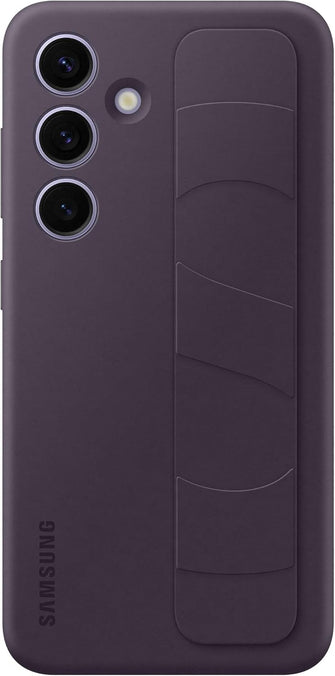 Samsung Galaxy Official S24 Standing Grip Case, Dark Violet