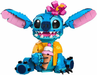 LEGO Disney Stitch Building Toy for Kids 9+, with Ice-Cream Cone & Character Figure, Fun Birthday Gift (43249)