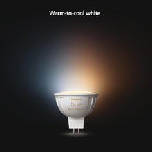 Philips Hue MR16 LED Smart Spot Light - Warm to Cool White, 1 Pack