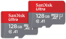 Buy Sandisk,SanDisk 128GB Ultra microSDXC card + SD adapter up to 140 MB/s with A1 App Performance UHS-I Class 10 U1 - Twin Pack - Gadcet UK | UK | London | Scotland | Wales| Near Me | Cheap | Pay In 3 | Flash Memory Cards