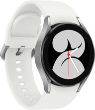 Buy Samsung,Samsung Galaxy Watch4 40mm (GPS) Silver with Black Strap - Gadcet UK | UK | London | Scotland | Wales| Near Me | Cheap | Pay In 3 | Watches