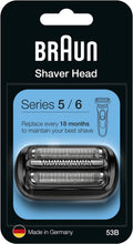 Buy Braun,Braun Series 5 and 6 New Generation Electric Shaver Replacement Head - 53B - Compatible with Razors 5020s, 5018s, 5050cs, 6020s, 6075cc, 6072cc - Gadcet  | UK | London | Scotland | Wales| Near Me | Cheap | Pay In 3 | Hair Clipper & Trimmer Accessories