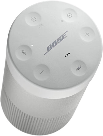 Bose SoundLink Revolve (Series II) Portable Bluetooth Speaker, Water-Resistant, 360° Sound, Silver