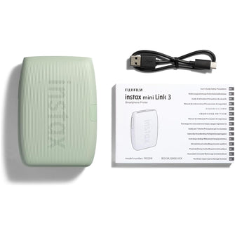 Fujifilm INSTAX mini LINK 3 Smartphone Photo Printer – Sage Green