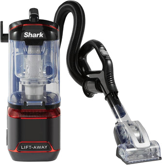 Shark NV602UKT Corded Upright Vacuum Cleaner, 1.1L, Lift-Away, Pet Model, Anti-Allergen, LED Headlights, 750W, 8m Cord, Red/Black - 2