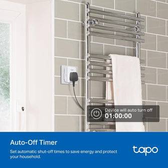 Tapo Smart Plug with Energy Monitoring - Remote Management via App, Scheduling, Timer, Device Sharing, Away Mode, Voice Control (Alexa & Google Home) - Tapo P110