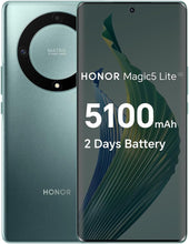 HONOR Magic 5 Lite, 8GB RAM, 256GB Storage, Dual SIM – Emerald Green