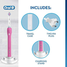 Oral-B Smart 4 4000 3D White Electric Toothbrush Rechargeable - Pink - 5