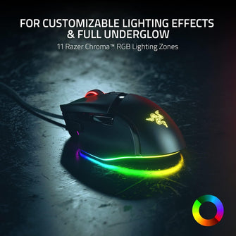 Buy Razer,Razer Basilisk V3 - Wired Customisable Gaming Mouse (10+1 Programmable Buttons, HyperScroll Tilt Wheel, 11 Chroma RGB Lighting Zones, Optical Mouse Switches, Focus+ 26K DPI Optical Sensor) Black - Gadcet UK | UK | London | Scotland | Wales| Near Me | Cheap | Pay In 3 | Keyboard & Mouse