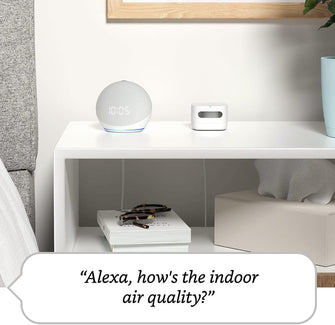 Amazon Smart Air Quality Monitor | Know your air, Works with Alexa