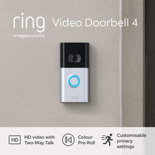 Buy Ring,Ring Video Doorbell 4 / Wireless Video Doorbell Security Camera with 1080p HD Video with Two-Way Talk, Colour Pre-Roll video, Wifi, battery-powered - Gadcet.com | UK | London | Scotland | Wales| Ireland | Near Me | Cheap | Pay In 3 | Surveillance Cameras