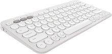 Buy Logitech,Logitech Pebble Keys 2 K380s, Multi-Device Bluetooth Wireless Keyboard with Customisable Shortcuts,Slim and Portable, Easy-Switch for Windows/macOS/iPadOS/Android/Chrome OS, QWERTY UK Layout, White - Gadcet UK | UK | London | Scotland | Wales| Ireland | Near Me | Cheap | Pay In 3 | Keyboards