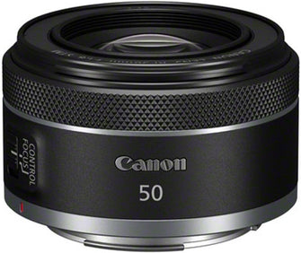 Canon RF 50mm F1.8 STM Lens - Compact, Lightweight, Fast Aperture - For EOS R Series Cameras, Black