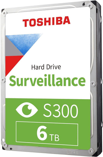 Buy Toshiba,Toshiba 6TB S300 Surveillance HDD - 3.5' SATA Internal Hard Drive - HDWT720UZSVA - Gadcet UK | UK | London | Scotland | Wales| Near Me | Cheap | Pay In 3 | External hard drives