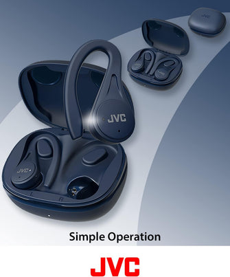 Buy JVC,JVC HA-EC25T Wireless Sports Bluetooth Earbuds (Black) - Gadcet.com | UK | London | Scotland | Wales| Ireland | Near Me | Cheap | Pay In 3 | Earphones