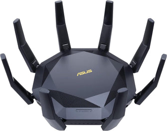 Buy ASUS,ASUS RT-AX89X (AX6000) Dual Band 12-stream WiFi 6 Extendable Gaming Router, Dual 10G Ports, Gaming Port, Mobile Game Mode, Subscription-free Network Security, Instant Guard, VPN, AiMesh Compatible - Gadcet UK | UK | London | Scotland | Wales| Near Me | Cheap | Pay In 3 | Network Cards & Adapters