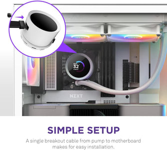 Buy Kraken,NZXT Kraken 360 RGB - RL-KR360-W1 - 360mm AIO CPU Liquid Cooler - Customizable 1.54" Square LCD Display for Images, Performance Metrics and More - 3 x F120 RGB Core Fans - White - Gadcet UK | UK | London | Scotland | Wales| Ireland | Near Me | Cheap | Pay In 3 | Computer Components