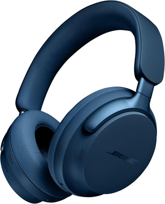 Bose QuietComfort Ultra Wireless Noise Cancelling Headphones - Spatial Audio, Mic, 24-Hour Battery, Lunar Blue (Limited Edition)