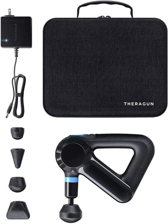 Buy THERAGUN,Theragun Elite - Handheld Electric Massage Gun - Bluetooth Enabled Percussion Therapy Device for Athletes - Powerful Deep Tissue Muscle Massager with QuietForce Technology - 4th Generation - Black - Gadcet  | UK | London | Scotland | Wales| Near Me | Cheap | Pay In 3 | Electric Massagers