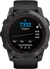 Garmin Fenix 7X Pro Solar Smartwatch - Charcoal Grey, 37 Days Battery Life, LED Flashlight, Advanced Training Metrics, Health & Wellness Monitoring