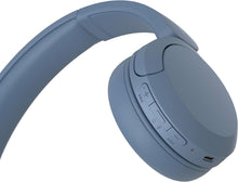 Sony WH-CH520 Wireless Bluetooth On-Ear Headphones - 50 Hours Battery, Quick Charge - Blue - 4