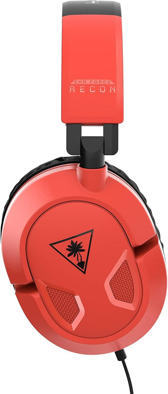 Turtle Beach Recon 50 Gaming Headset - Red/Blue, 3.5mm, Compatible with Switch, Xbox, PS5, PC & Mobile - 8