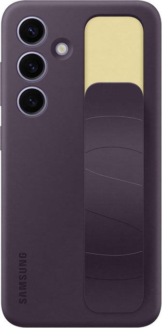 Samsung Galaxy Official S24 Standing Grip Case, Dark Violet