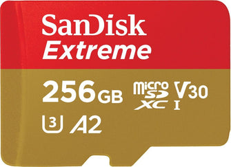 Buy SanDisk,SanDisk 256GB Extreme microSDXC UHS-I Card - A2, Class 10, U3, V30, 190MB/s for Mobile Gaming - Gadcet UK | UK | London | Scotland | Wales| Near Me | Cheap | Pay In 3 | Flash Memory Cards