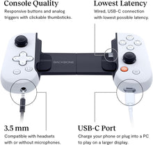 Buy Backbone,Backbone One: PlayStation Gaming Controller For Android - White - Gadcet UK | UK | London | Scotland | Wales| Near Me | Cheap | Pay In 3 | Video Game Console Accessories