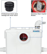 Buy HOCANFLO,Hocanflo 700W Sewerage Pump Macerator Toilet Waste Water Pump For Toilet Sink - Gadcet UK | UK | London | Scotland | Wales| Ireland | Near Me | Cheap | Pay In 3 | Bathroom Accessories