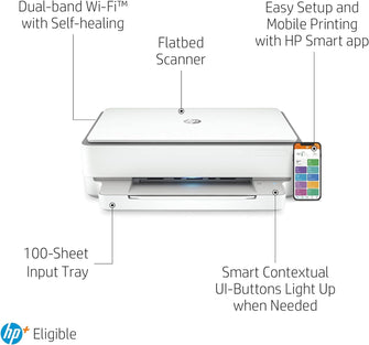 Buy HP,HP Envy 6020e All in One Colour Printer with 3 months of Instant Ink included with HP+, White - Gadcet UK | UK | London | Scotland | Wales| Ireland | Near Me | Cheap | Pay In 3 | Printer, Copier & Fax Machine Accessories